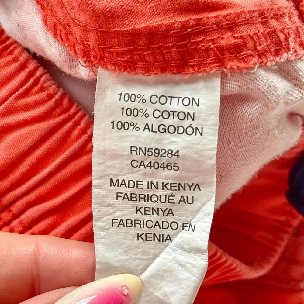 4/$10 - Children's Place Toddler Coral Cotton Cargo Shorts | 2T